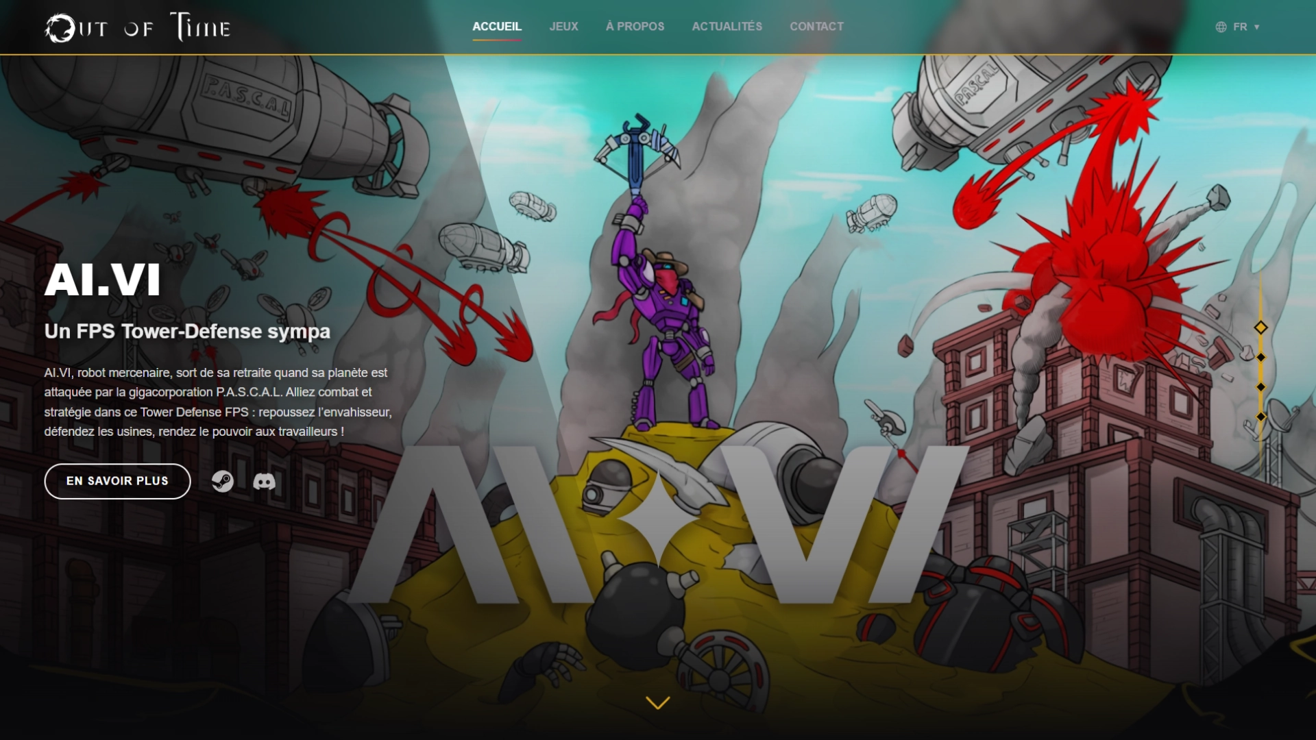 Lancement du site web